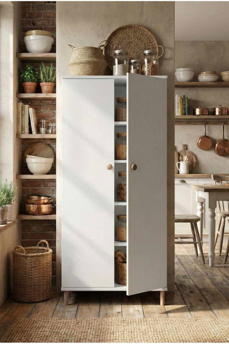 Hanah Home Armario Multiusos Blanco Hanah Home Armario Multiusos Blanco